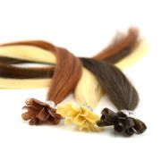 Hair extensions ίσιο 50cm Χρώμα-4 καστανό μεσαίο