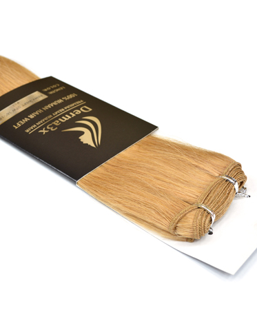 Τρέσες μαλλιών φυσική ΙΣΙΟ 53-55cm Χρώμα-12 ξανθό ντορε