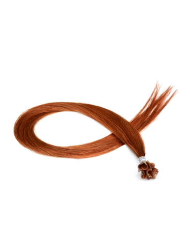 Hair extensions ίσιο 50cm Χρώμα-FL χάλκινο κόκκινο