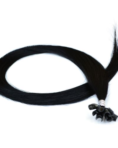 Εξτένσιον φυσικά ίσιο 55cm Χρώμα-1 μαύρο