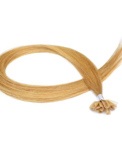 Hair extensions ίσιο 50cm Χρώμα-12 ξανθό ντορέ