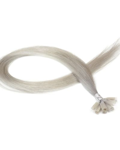 Hair extensions ίσιο 50cm Χρώμα-SILVER